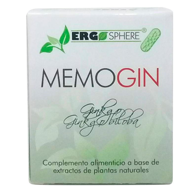 Ergonat Memogin ginkgo biloba 45 cápsulas