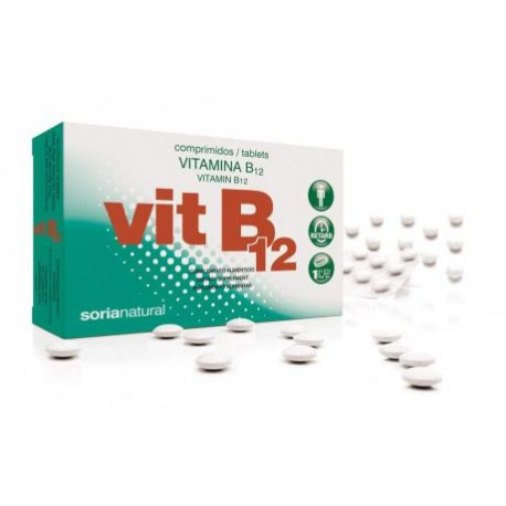 Soria Natural vitamina B12 liberación sostenida 1000mg 200 comprimidos