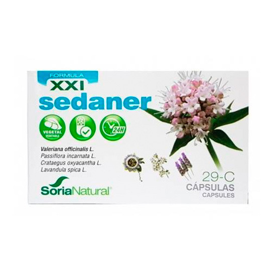 Soria Natural Sedaner 29-c 30 caps libre prolongación