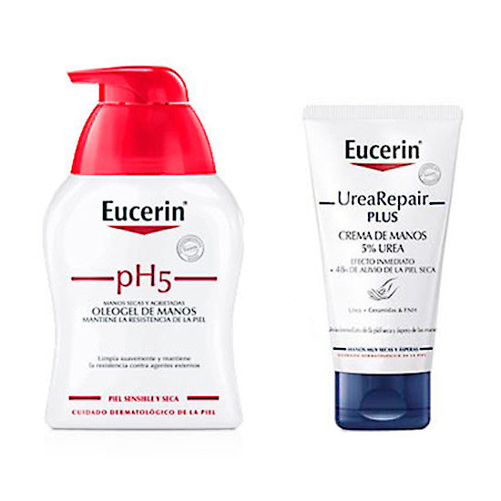 Eucerin oleogel+cr.manos urea pack