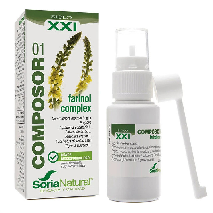 Soria Natural Composor Farinol Complex XXI 30ml