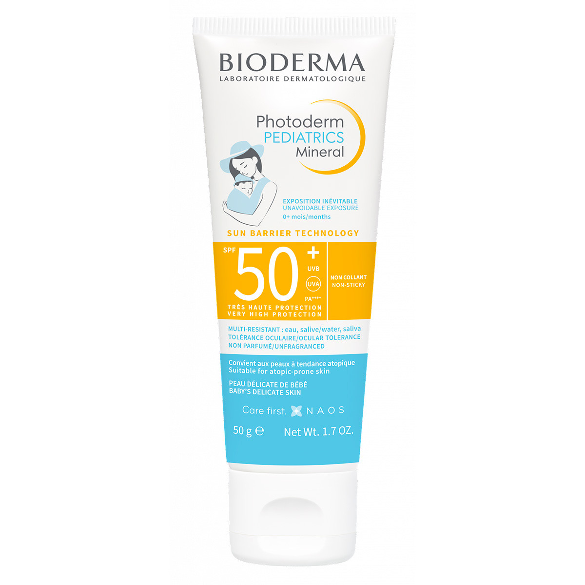 Bioderma Photoderm Pediatrics fluido mineral SPF 50+ 50g