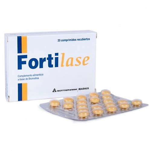 FORTILASE 20 COMPRIMIDOS