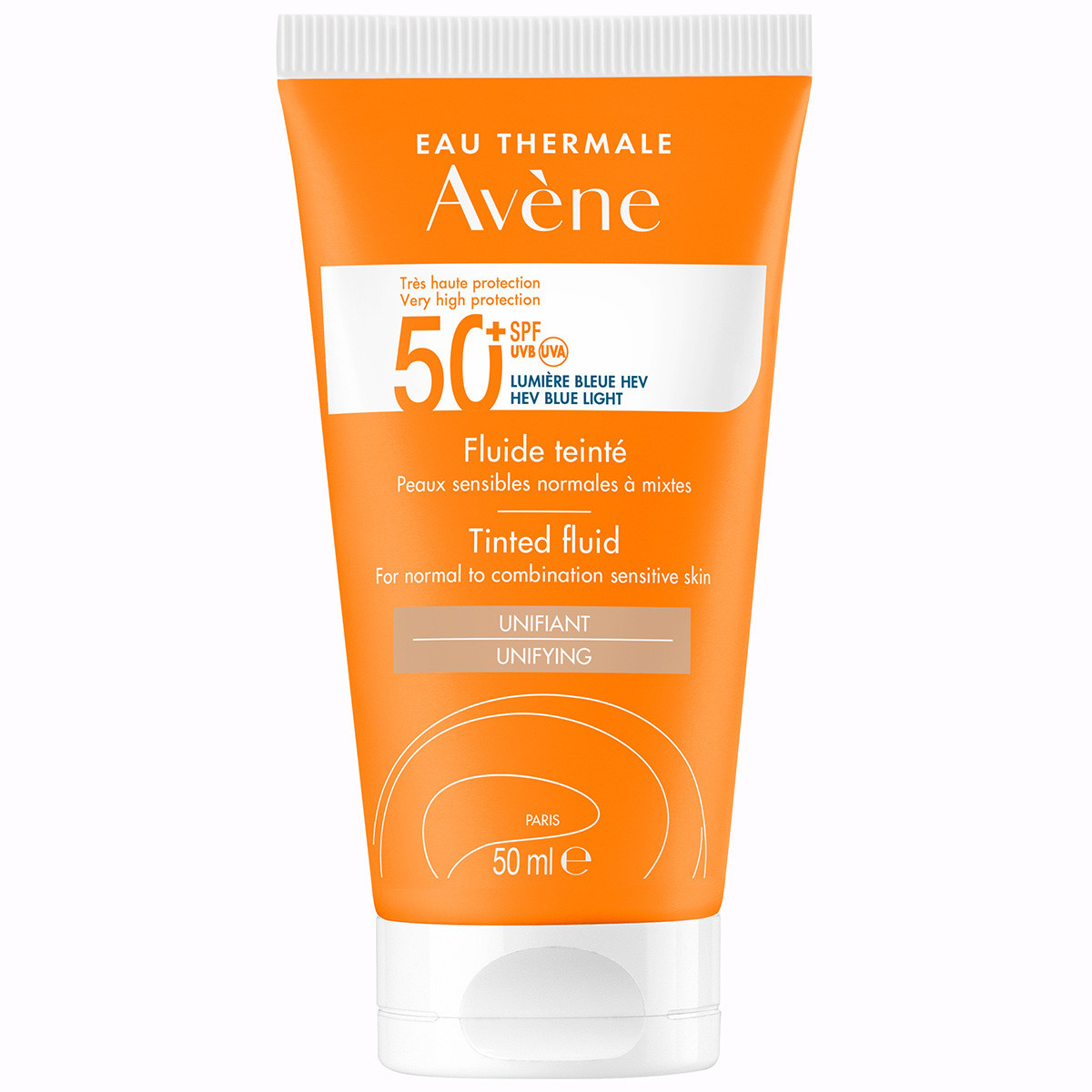 Avene emulsión color 50+ sin perfume 50ml