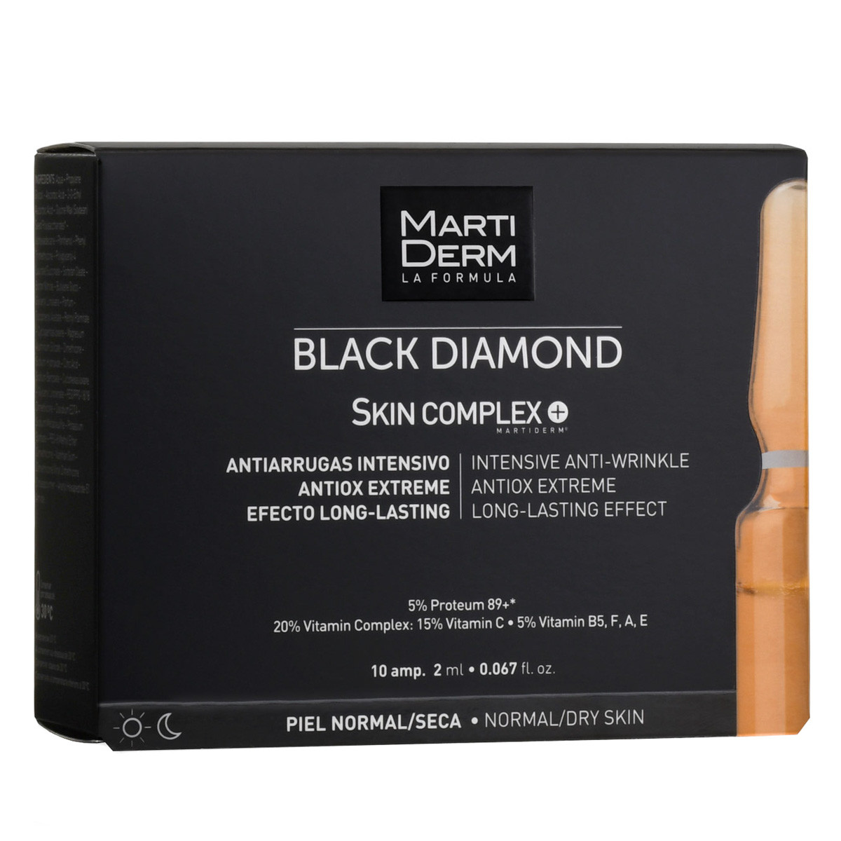 MartiDerm Black Diamond Skin Complex + 10 ampollas