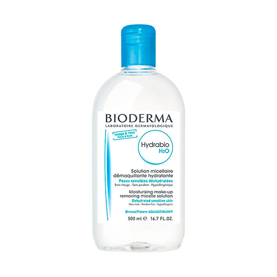 Bioderma Hydrabio H2O agua micelar piel deshidratada 500ml