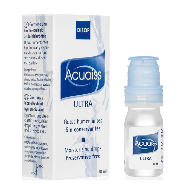 Lubricante ocular acuaiss ultra sin conservantes