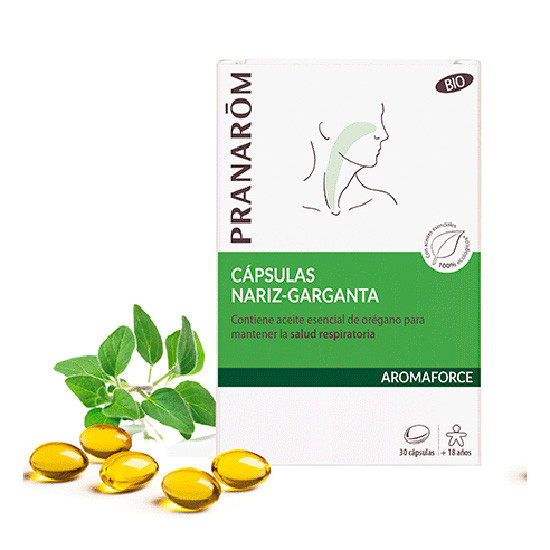 Aromaforce nariz garganta 30 capsulas