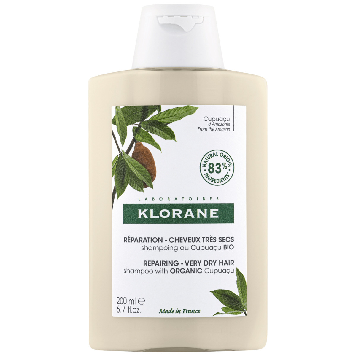 Klorane champu manteca de cupuaçu 200ml