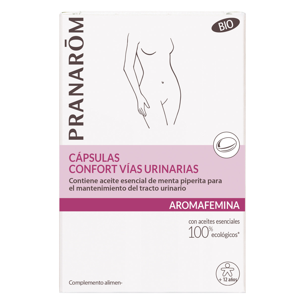 Aromafemina confort vias uri bio 30 cápsulas