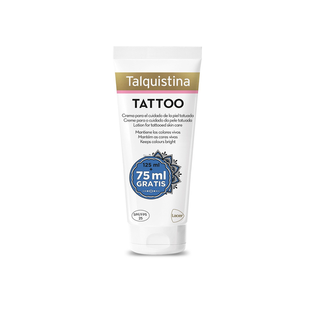 Lacer Talquistina Tattoo crema corporal 200ml