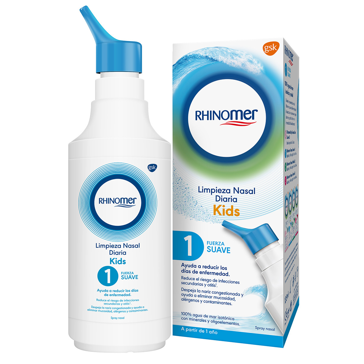 Rhinomer fuerza 1 suave 135ml