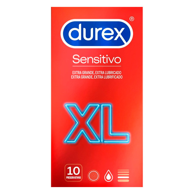 Durex preservativo durex sensitivo suave xl 10 und