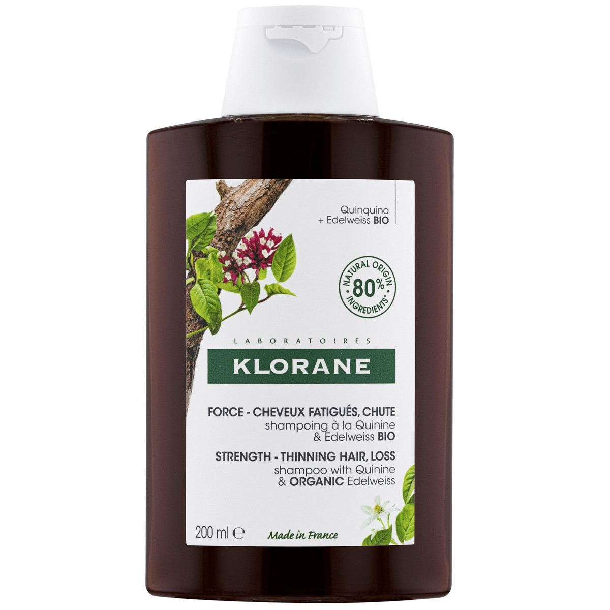 Klorane champú de quinina 200ml