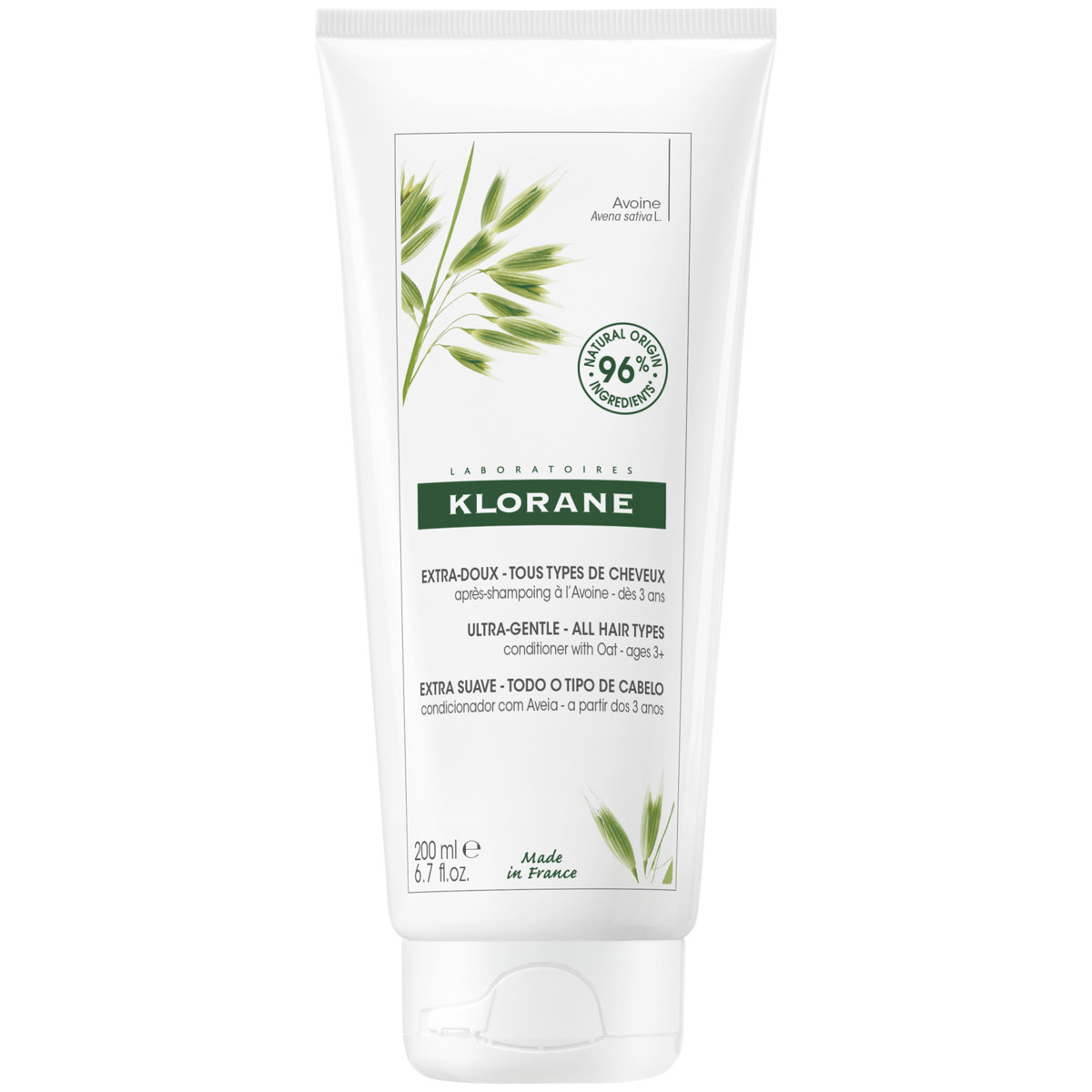 Klorane acondicionador a la avena 200ml