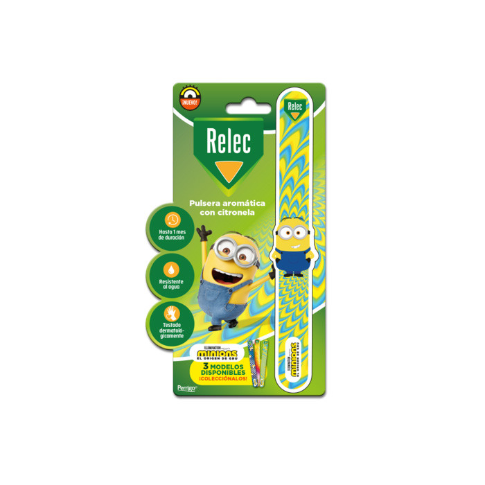 Relec pulsera minions 22 amarillo