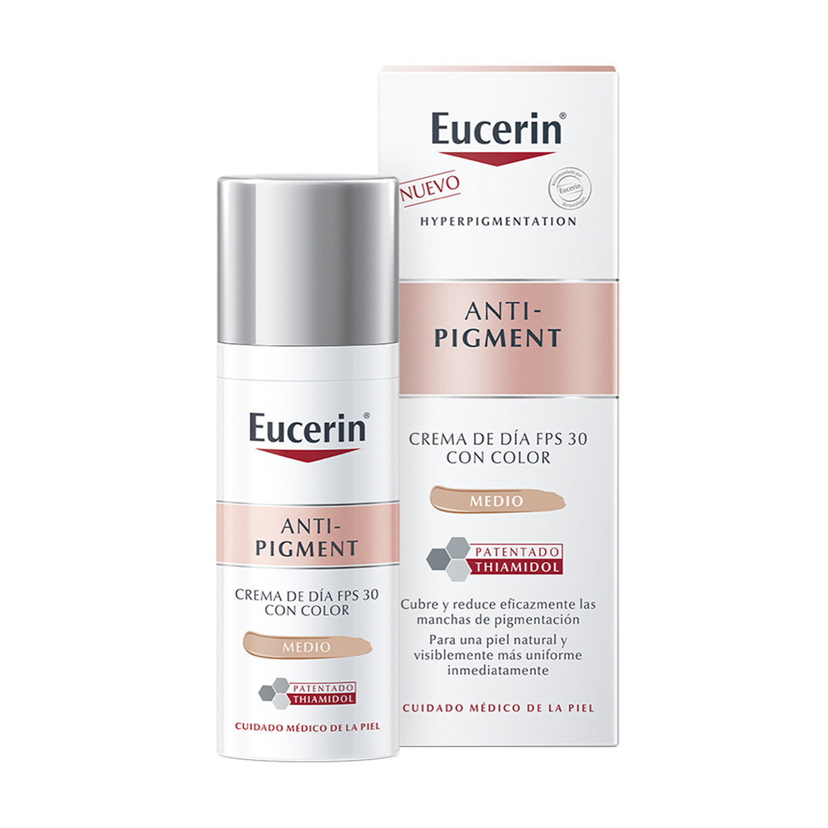 Eucerin antipigment crema día color 50ml