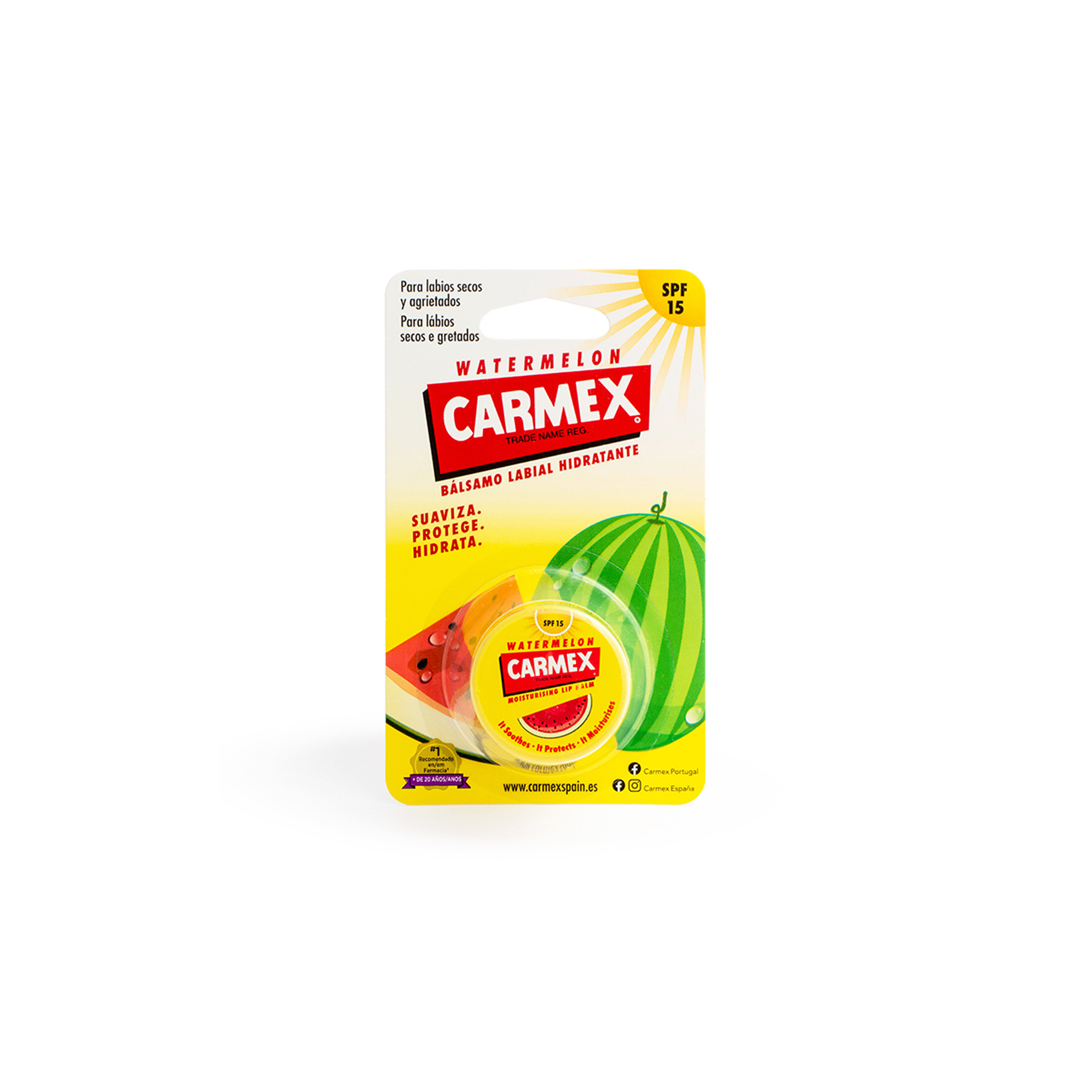 Carmex balsamo labial sandia tarro 7,5gr