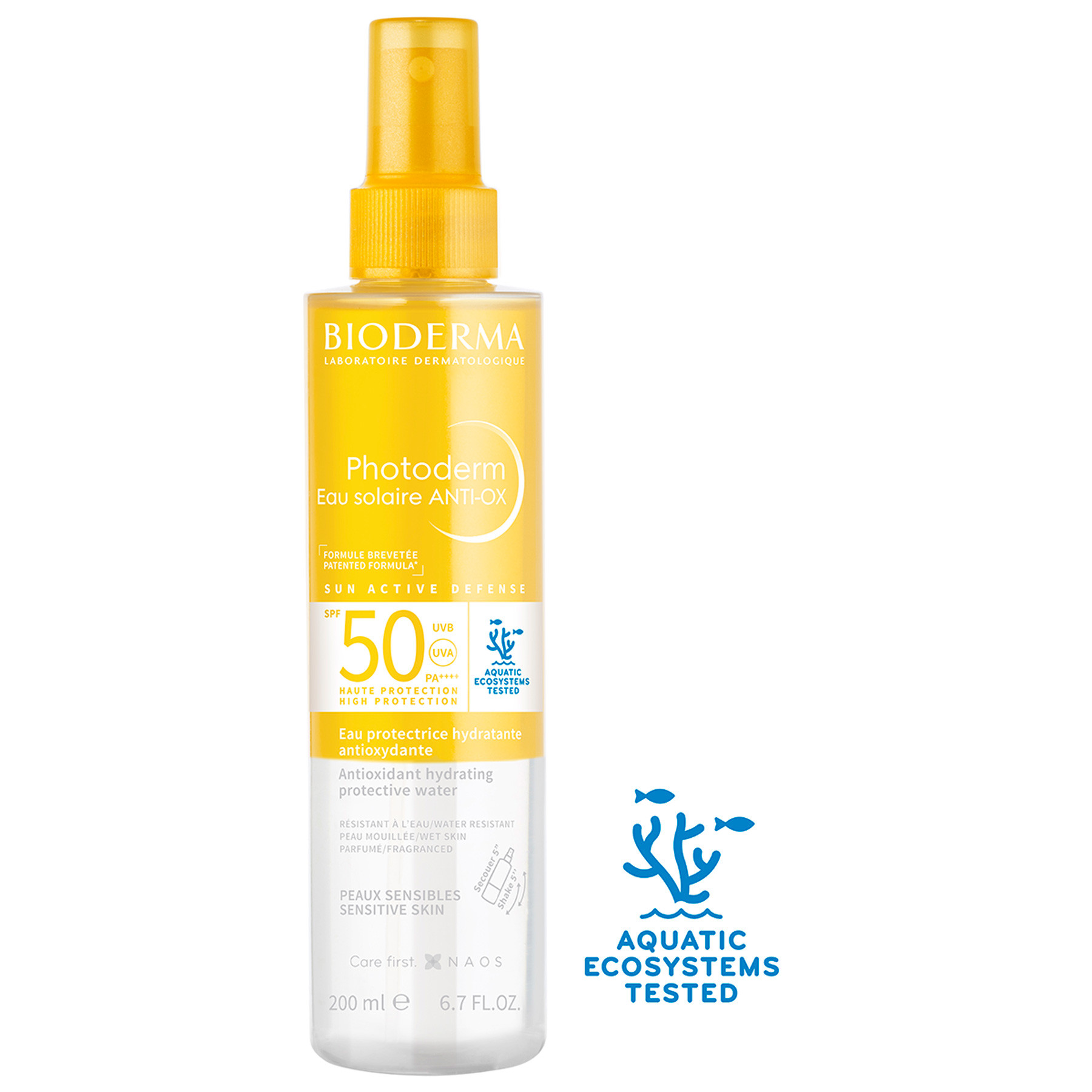 Bioderma Photoderm agua solar antiox SPF50+ 200ml