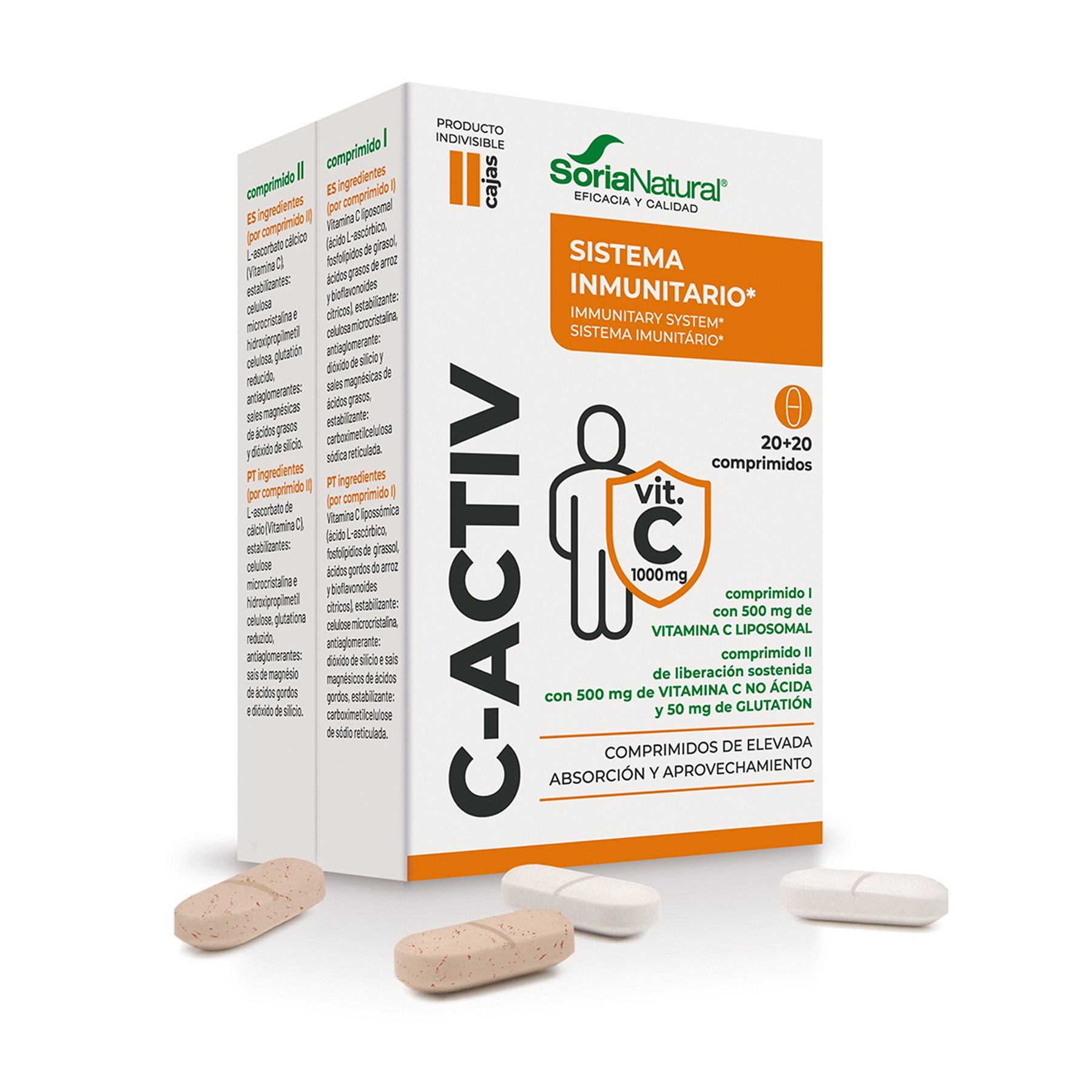 Soria Natural C-Activ 40 comprimidos