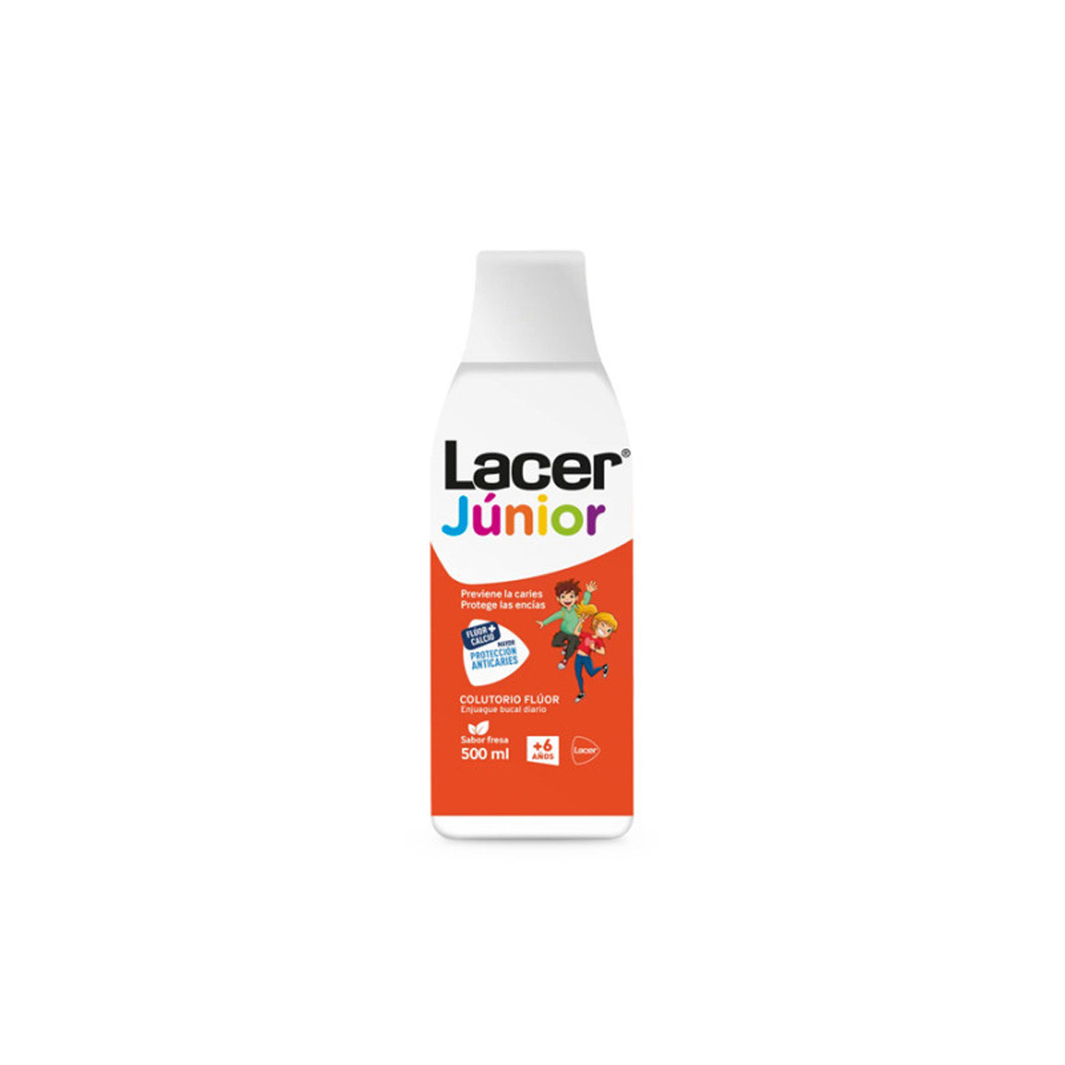 Lacer colutorio flúor fresa 0,05% 500ml