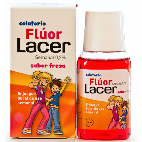 Lacer Colutorio Fluor Fresa 0,2 100ml