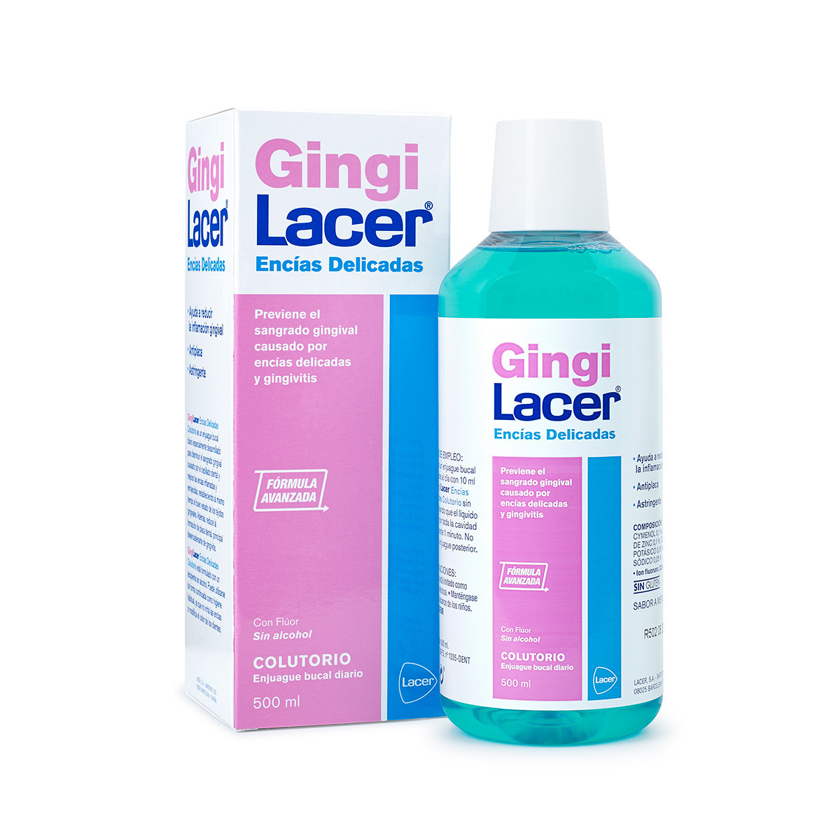 Gingilacer enjuague encías 500ml