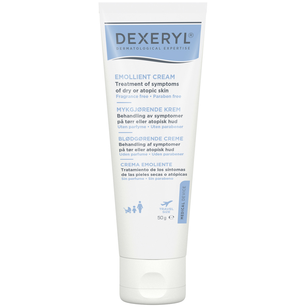 Ducray dexeryl crema emoliente tubo 50g